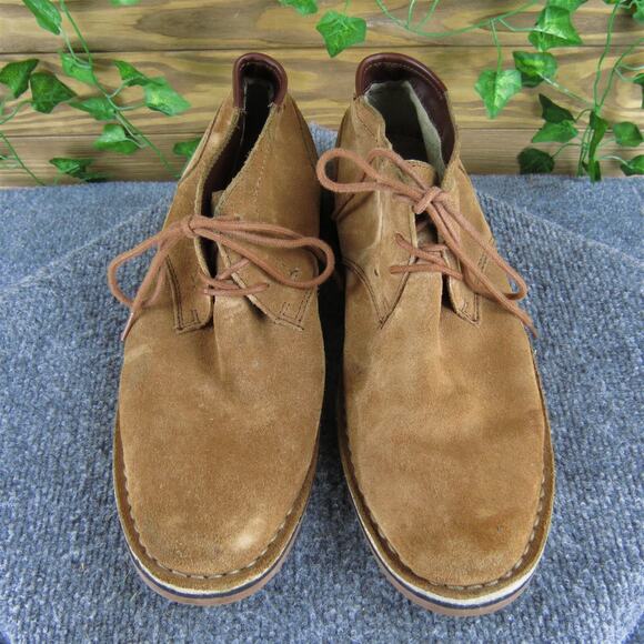 Kenneth Cole Reaction Men Desert Sun Desert Brown‎ Leather 10.5 Medium Used 2025 - Picture 2 of 8